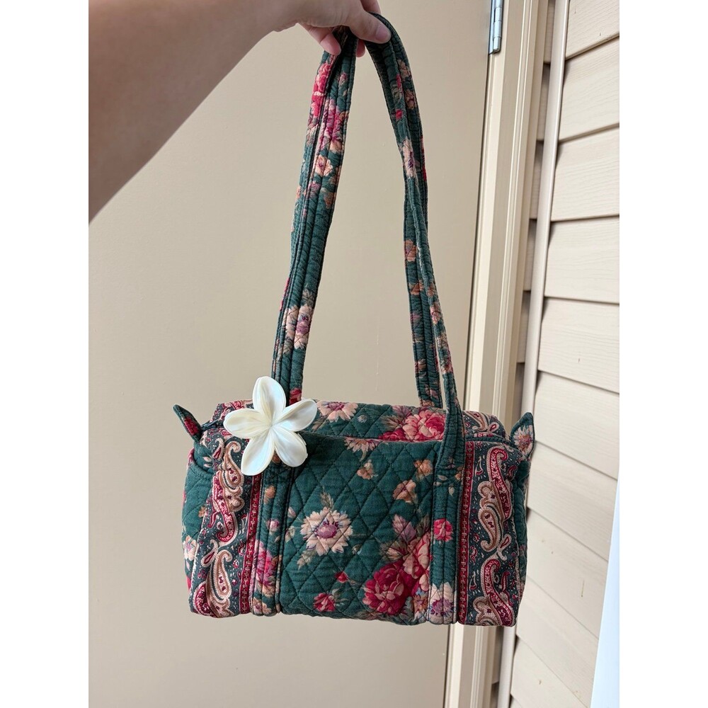 Vintage Vera Bradley greenbriar 1987 mini duffle